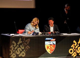 Kayserispor ile Yukatel firması arasında isim sponsorluğu anlaşması imzalandı