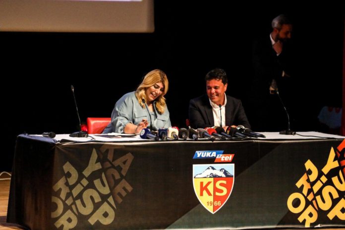 Kayserispor ile Yukatel firması arasında isim sponsorluğu anlaşması imzalandı