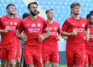Sivasspor, Dinamo Batum maçı hazırlıklarını tamamladı