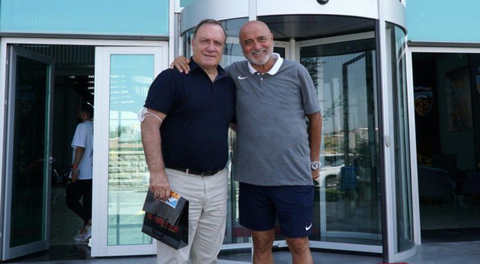 Hollandalı teknik direktör Dick Advocaat’tan Hikmet Karaman’a ziyaret