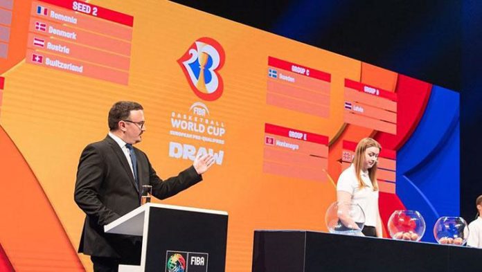 FIBA 2023 Dünya Kupası Avrupa Elemeleri’nin kura çekimi yarın yapılacak