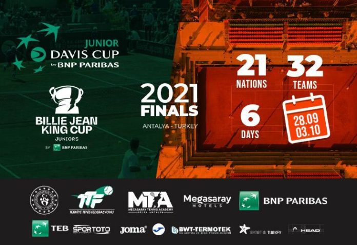 Junior Davis Cup ile Junior Billie Jean King Cup'ın açılış seremonisi yapıldı