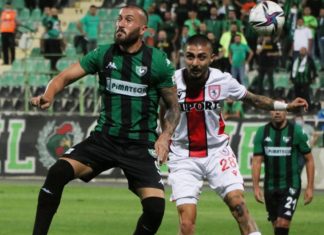 Denizlispor yine düşme hattında