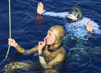 Alessia Zecchini dünya rekoru, Şahika Ercümen Türkiye rekoru kırdı