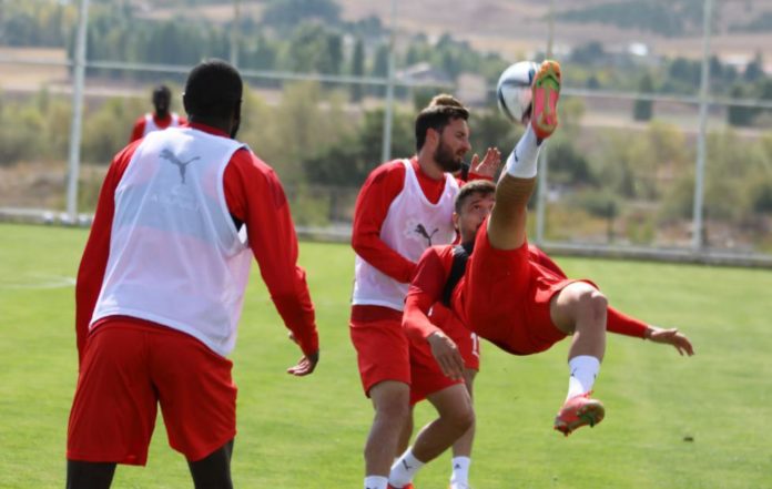 Sivasspor, Beşiktaş maçının hazırlıklarını sürdürdü