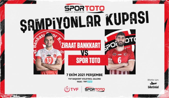 2021 Erkekler Spor Toto Şampiyonlar Kupası sahibini buluyor