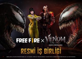 Free Fire ve Venom resmi iş birliği ile fırsatları kaçırma