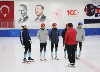 Short Track Milli Takım Kampı, Samsun'da devam ediyor