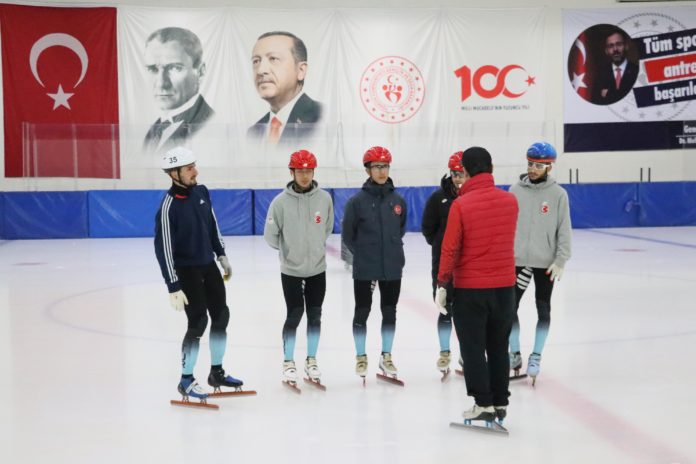 Short Track Milli Takım Kampı, Samsun'da devam ediyor