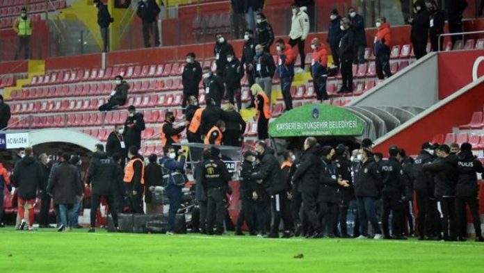 Kayseri’deki maçta yaşanan darp iddiasında takipsizlik