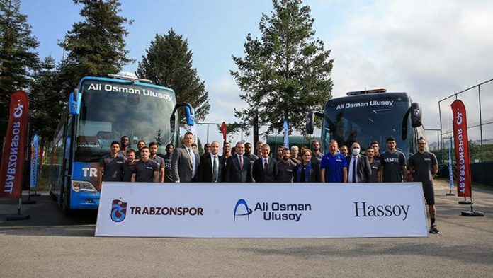 Trabzonspor, ulaşım sponsoru Ali Osman Ulusoy Şirketler Grubu’yla sözleşme yeniledi