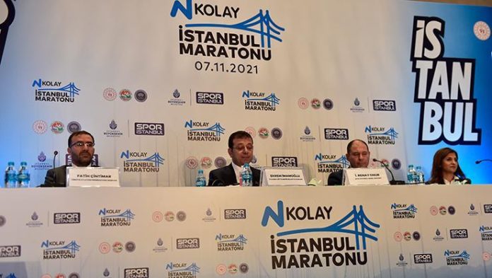 43. İstanbul Maratonu'nun basın toplantısı yapıldı