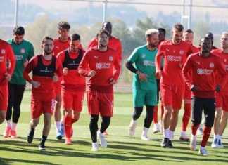 Sivasspor, Adana Demirspor maçı hazırlıklarını sürdürdü