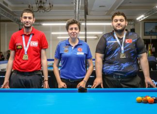 Avrupa Bilardo Şampiyonası Antalya'da sürüyor