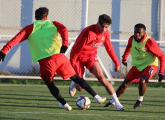 Sivasspor, 2 eksikle Başakşehir maçı hazırlıklarını sürdürdü