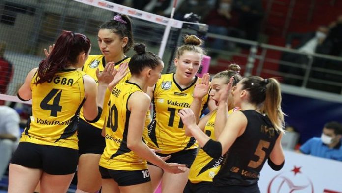 VakıfBank'ın galibiyet serisi THY karşısında da sürdü