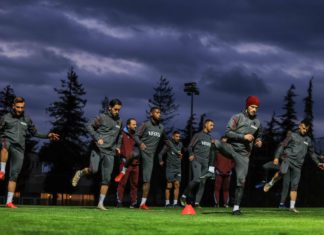 Trabzonspor, Gaziantep FK maçı hazırlıklarını sürdürüyor
