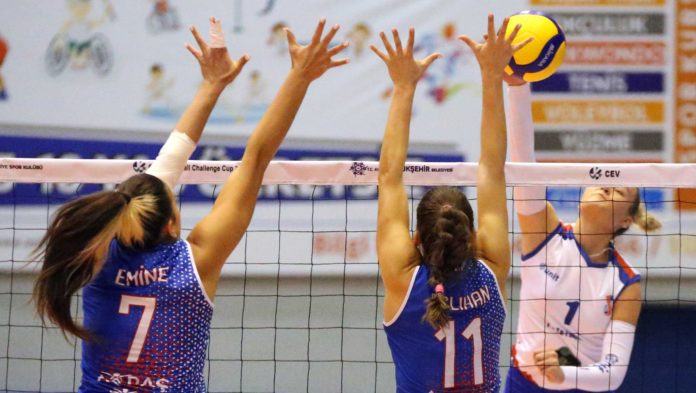 Kadınlar CEV Challenge Kupası – Aydın Büyükşehir Belediyespor: 3 – OK Gacko: 0