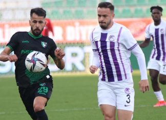 Denizlispor-Ankara Keçiörengücü maç sonucu: 2-1