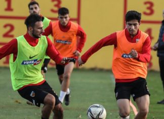 Kayserispor, Türkiye Kupası maçı hazırlıklarını tamamladı