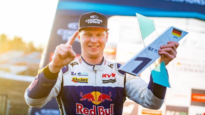 Red Bull sporcusu Johan Kristoffersson Dünya Rallikros Şampiyonu oldu