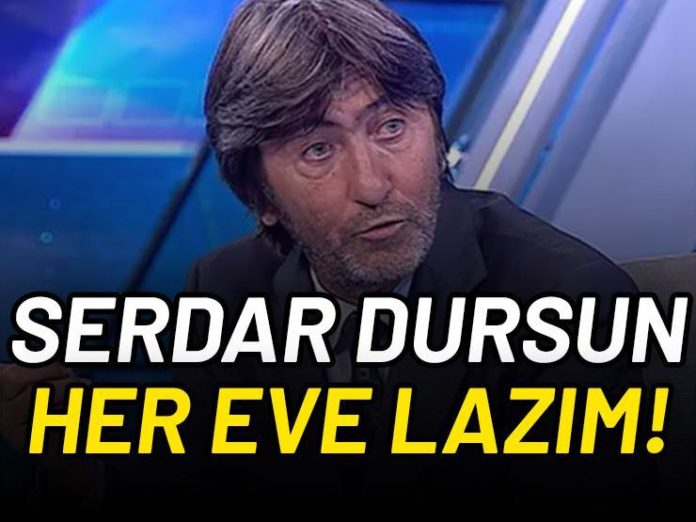 Rıdvan Dilmen’den Serdar Dursun açıklaması: Hep hazır, hep kendine güveniyor!