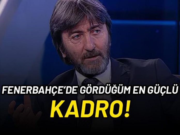 Rıdvan Dilmen'den flaş Fenerbahçe açıklaması: Appiah ve Anelka’lı kadrodan sonra gördüğüm en güçlü kadro