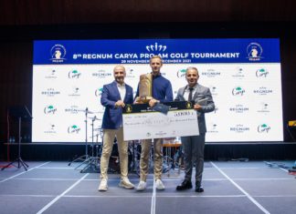 Pro-Am Golf Turnuvası'nın şampiyonu Max Kramer