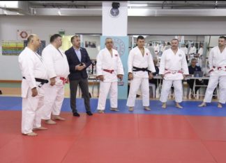 Judo Federasyonu Başkanı Huysuz, IJF Akademi’ye katılanlarla buluştu