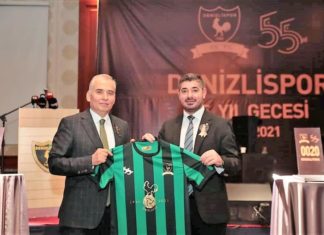 Denizlispor’un 55. yıl gecesinde 3 forma rekor fiyata satıldı