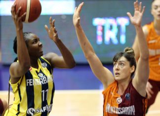 Fenerbahçe, Galatasaray'ı potada farklı yendi: 107-62