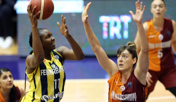 Fenerbahçe, Galatasaray'ı potada farklı yendi: 107-62