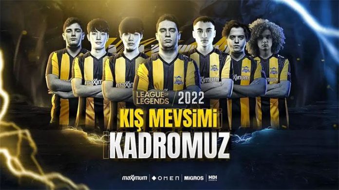 Fenerbahçe Espor 2022 Şampiyonluk Ligi Kış Mevsimi kadrosunu açıkladı