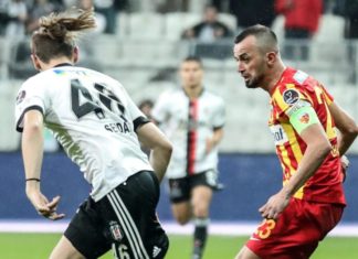 Kayserispor, Beşiktaş deplasmanında 9 maçtır kazanamıyor