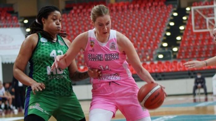 Bellona Kayseri Basketbol ilk galibiyetini aldı