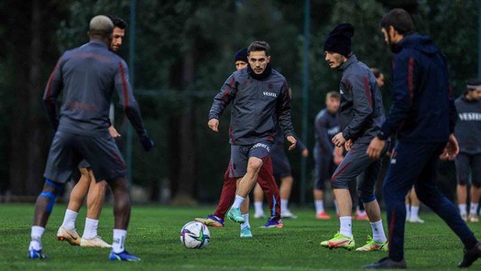 Trabzonspor, Altay maçı hazırlıklarına başladı