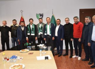 Denizlispor Kulübü, yapılan çalışmalar hakkında Milletvekili Özkan’a bilgi verdi