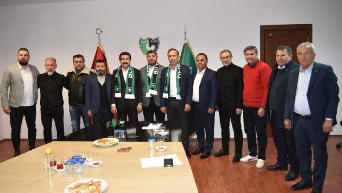 Denizlispor Kulübü, yapılan çalışmalar hakkında Milletvekili Özkan’a bilgi verdi