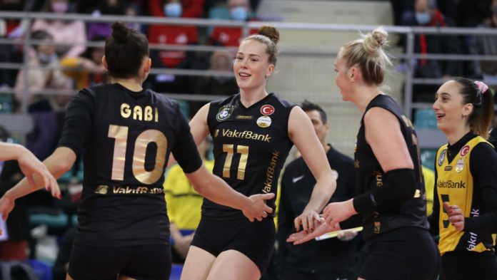 VakıfBank, Avrupa’da da hız kesmiyor