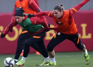 Galatasaray, Antalyaspor maçı hazırlıklarına başladı