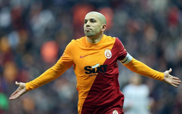 Galatasaray'da Feghouli, 5. golünü Antalyaspor'a attı