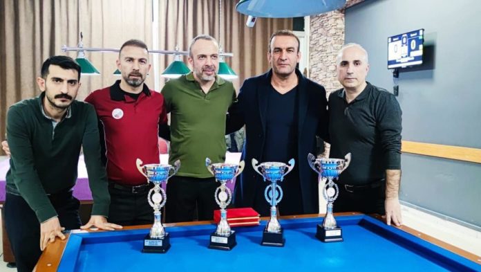 Diyarbakır'da bilardo şampiyonasına rekor katılım