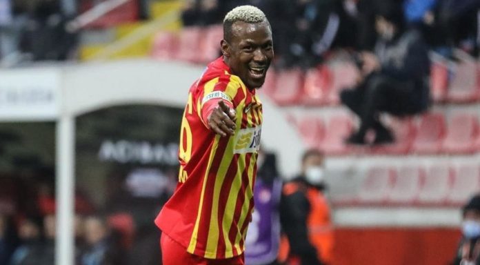 Kayserispor'da Thiam 9. golünü attı