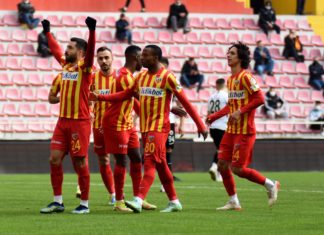 Kayserispor – 68 Aksaray Belediyespor maç sonucu: 4-0