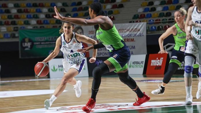 İzmit Belediyespor: 60 – Nesibe Aydın:70