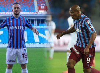 Trabzonspor maçında ikisi bir arada: Visca ve Nwakaeme