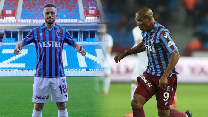 Trabzonspor maçında ikisi bir arada: Visca ve Nwakaeme