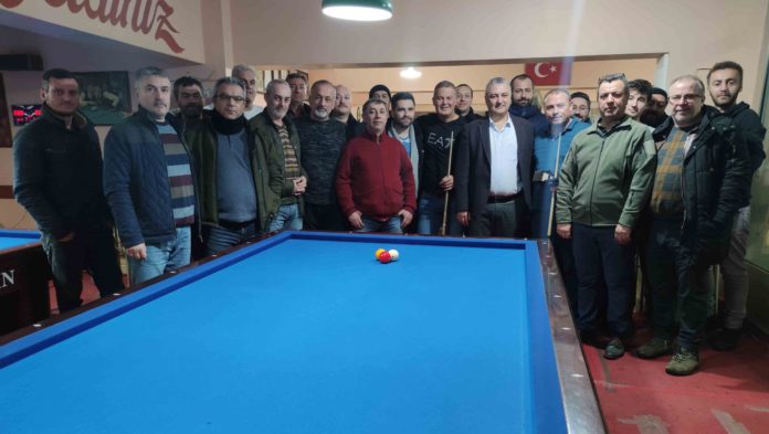 Geleneksel 3 Bant Bilardo Turnuvası'nın kazananı belli oldu