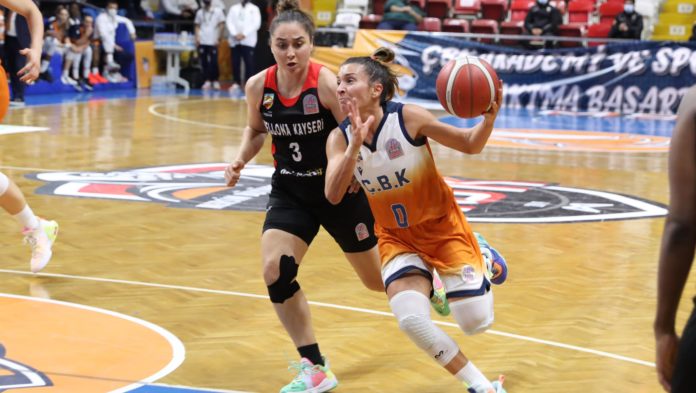 ÇBK Mersin Yenişehir Belediyesi-Bellona Kayseri Basketbol: 75-40