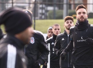 Beşiktaş'ta Yeni Malatyaspor hazırlıkları devam etti